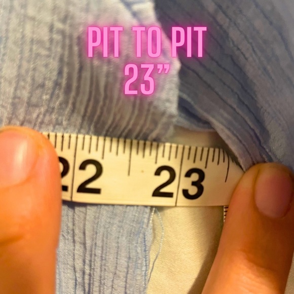 JustFashion Now XXL Women’s blue lightweight dress Pit to Pit 23” PRELOVED - Picture 8 of 11